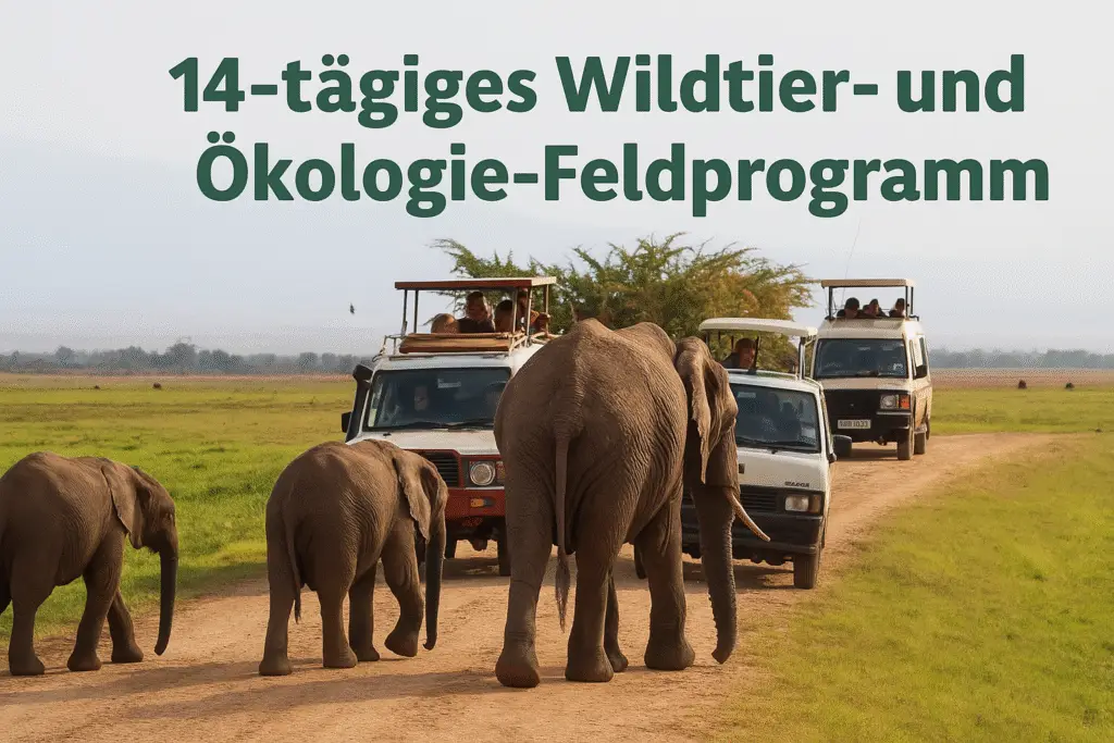 14 tage wildtier und Ökologie feldprogramm